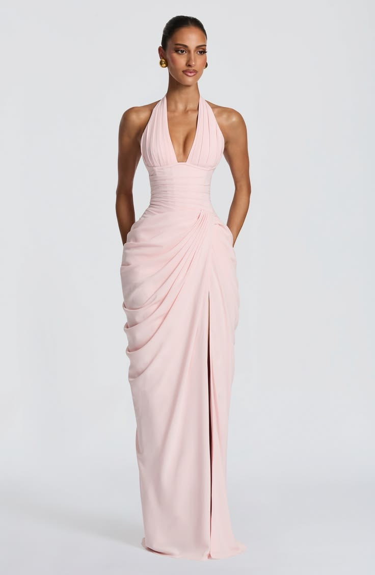 Maxi Dress à Fente Latérale