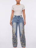Jean Déchiré aux Chevilles – Style Tendance