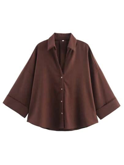 Chemise Femme Style Zara – Élégance & Simplicité