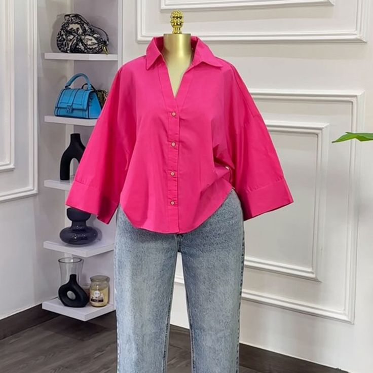 Chemise Femme Style Zara – Élégance & Simplicité