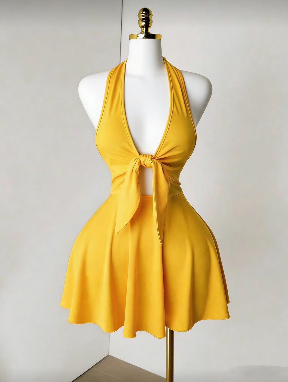 Robe Mini Dos Ouvert – Élégance & Style Tendance