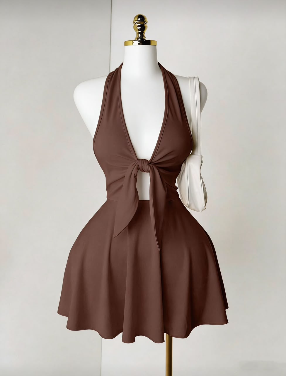 Robe Mini Dos Ouvert – Élégance & Style Tendance