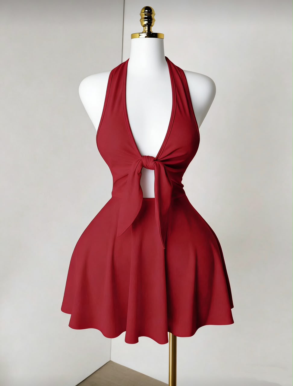 Robe Mini Dos Ouvert – Élégance & Style Tendance
