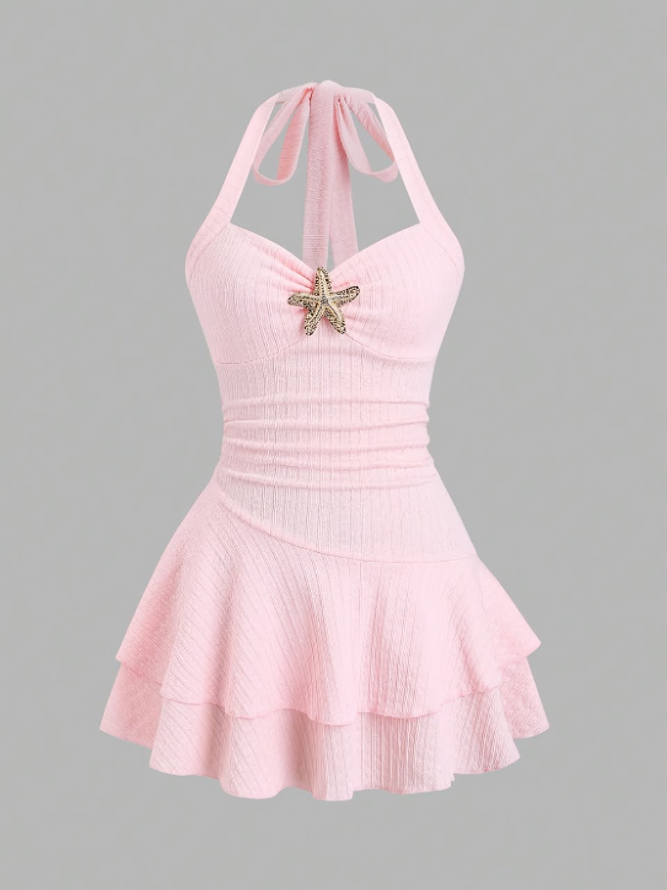 Mini-robe dos ouvert | Féminité & Élégance