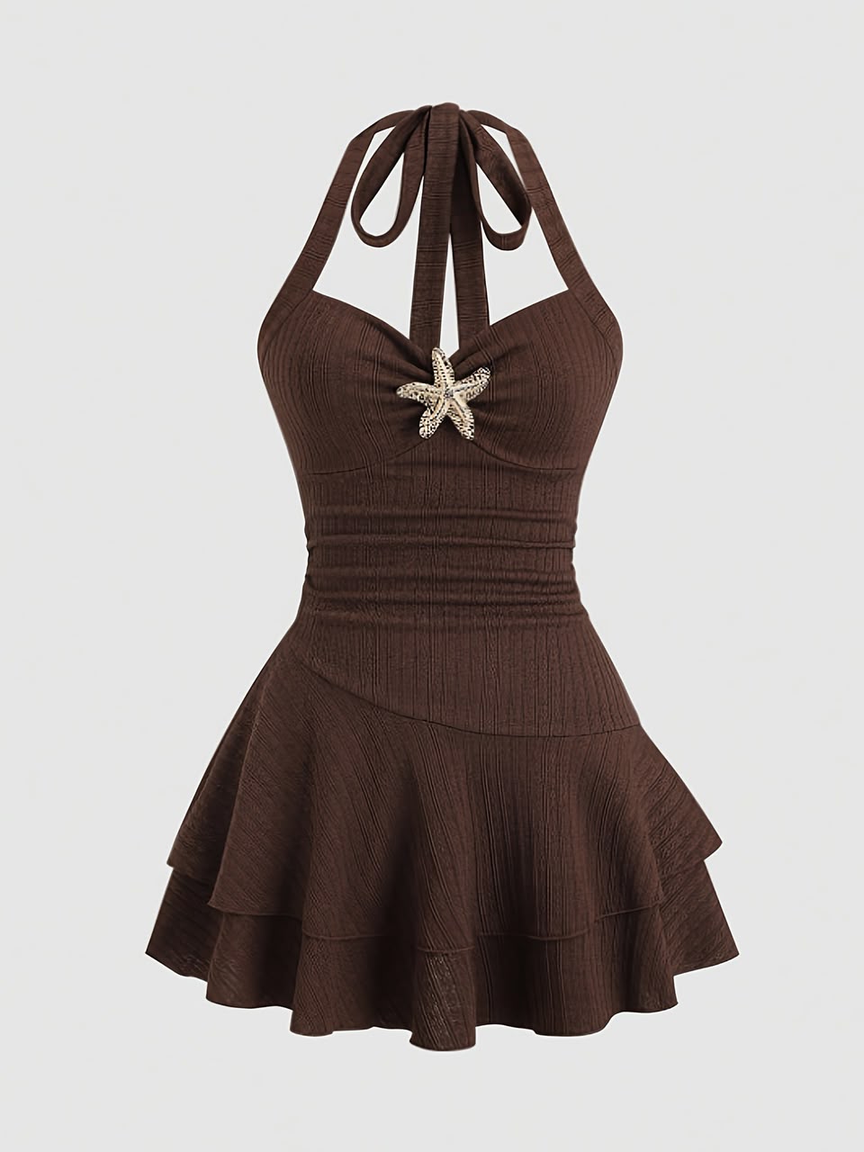 Mini-robe dos ouvert | Féminité & Élégance