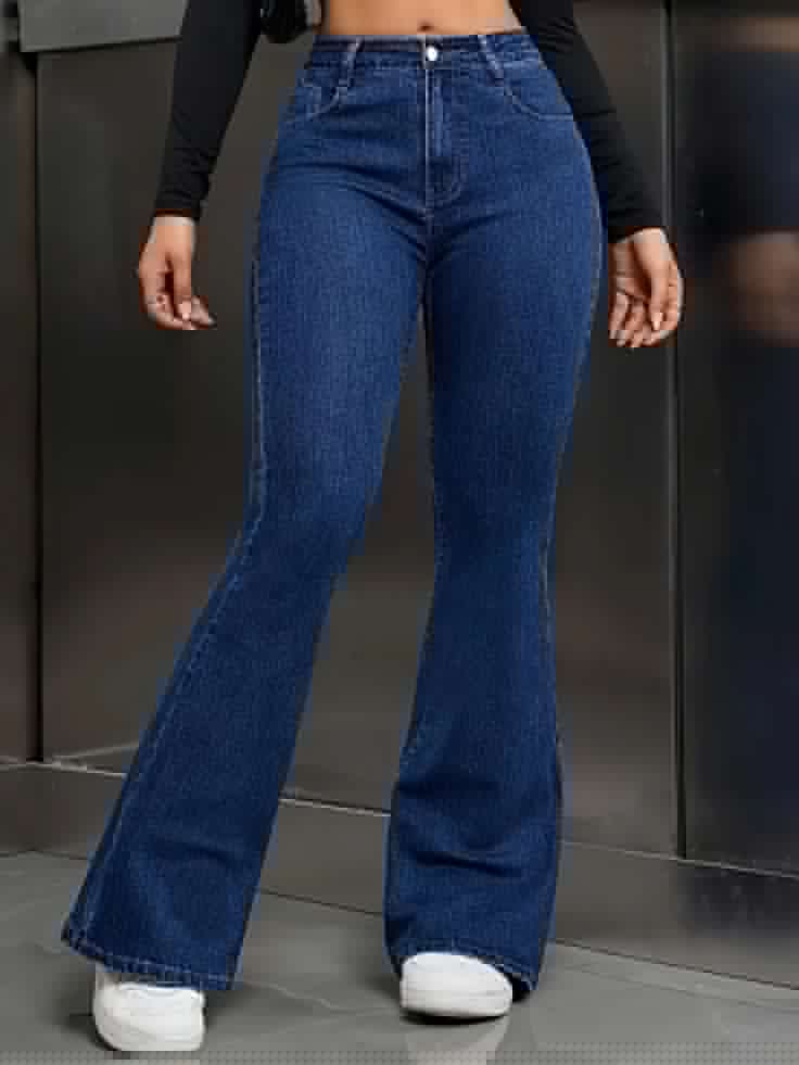Jean Évasé Taille Haute